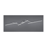 Arvin 6 Light LED Linear Ceiling Light – Satin Nickel