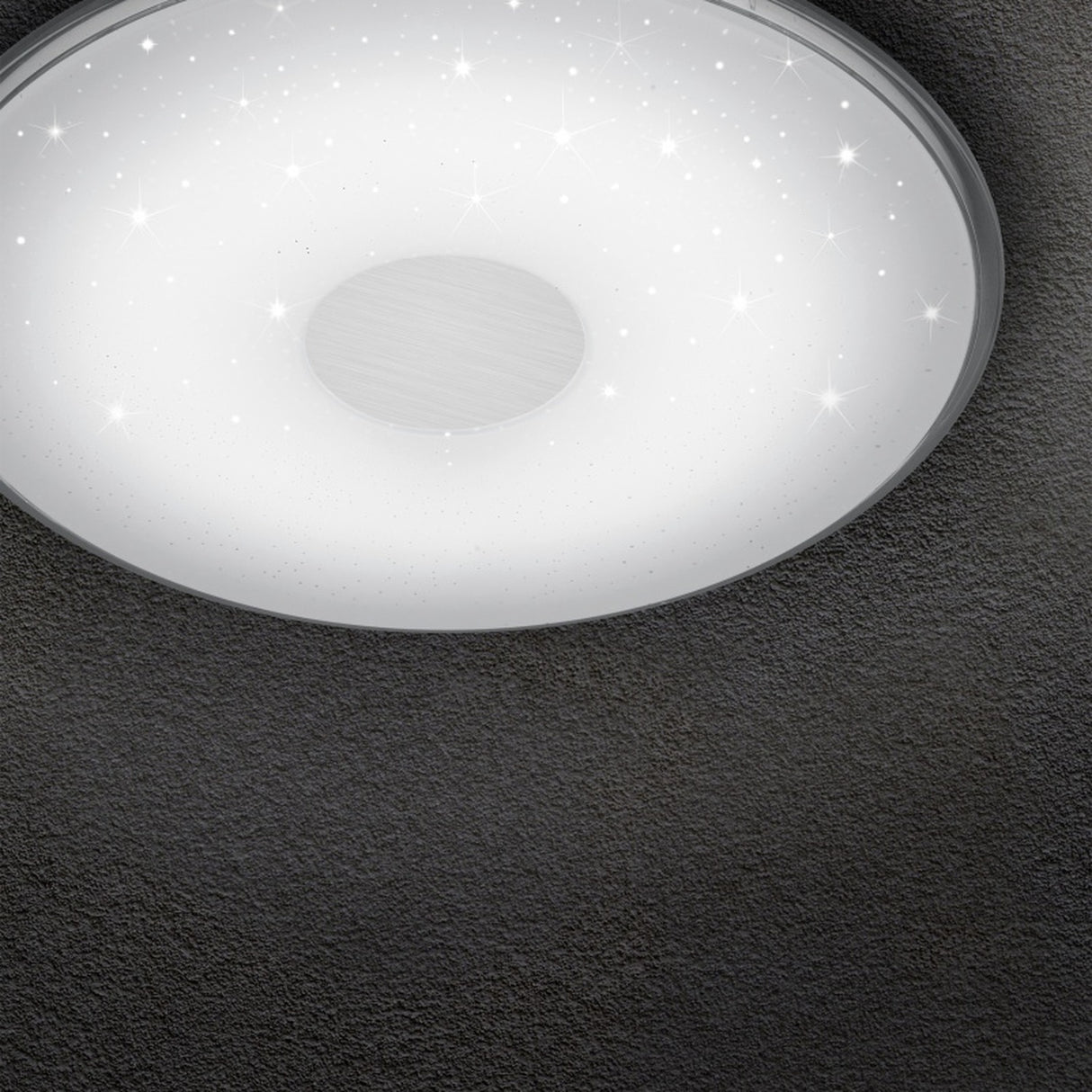 Shogun LED Remote Control Round Ceiling Light – White
