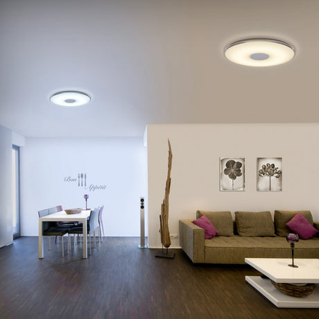 Tokyo LED Remote Control Ceiling Light – White