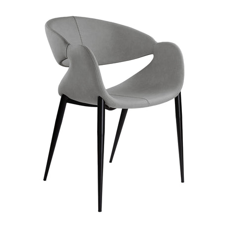 Giro Armchair - Grey and Black
