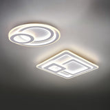 Mita 3 Light LED Circular Ceiling Light – Matt White