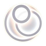 Mita 3 Light LED Circular Ceiling Light – Matt White