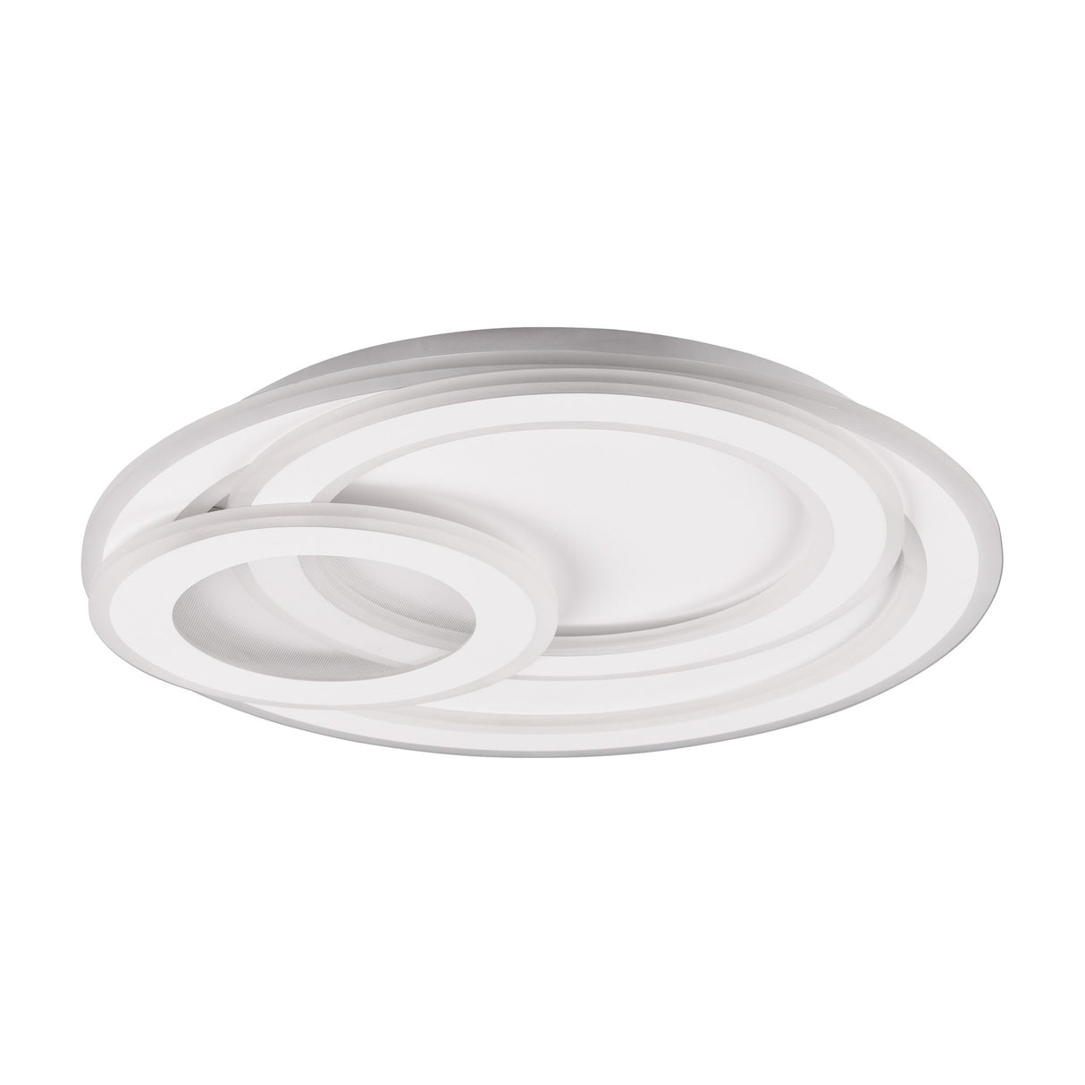 Mita 3 Light LED Circular Ceiling Light – Matt White