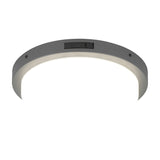 Bermejo LED Glass PIR Ceiling Light – Anthracite