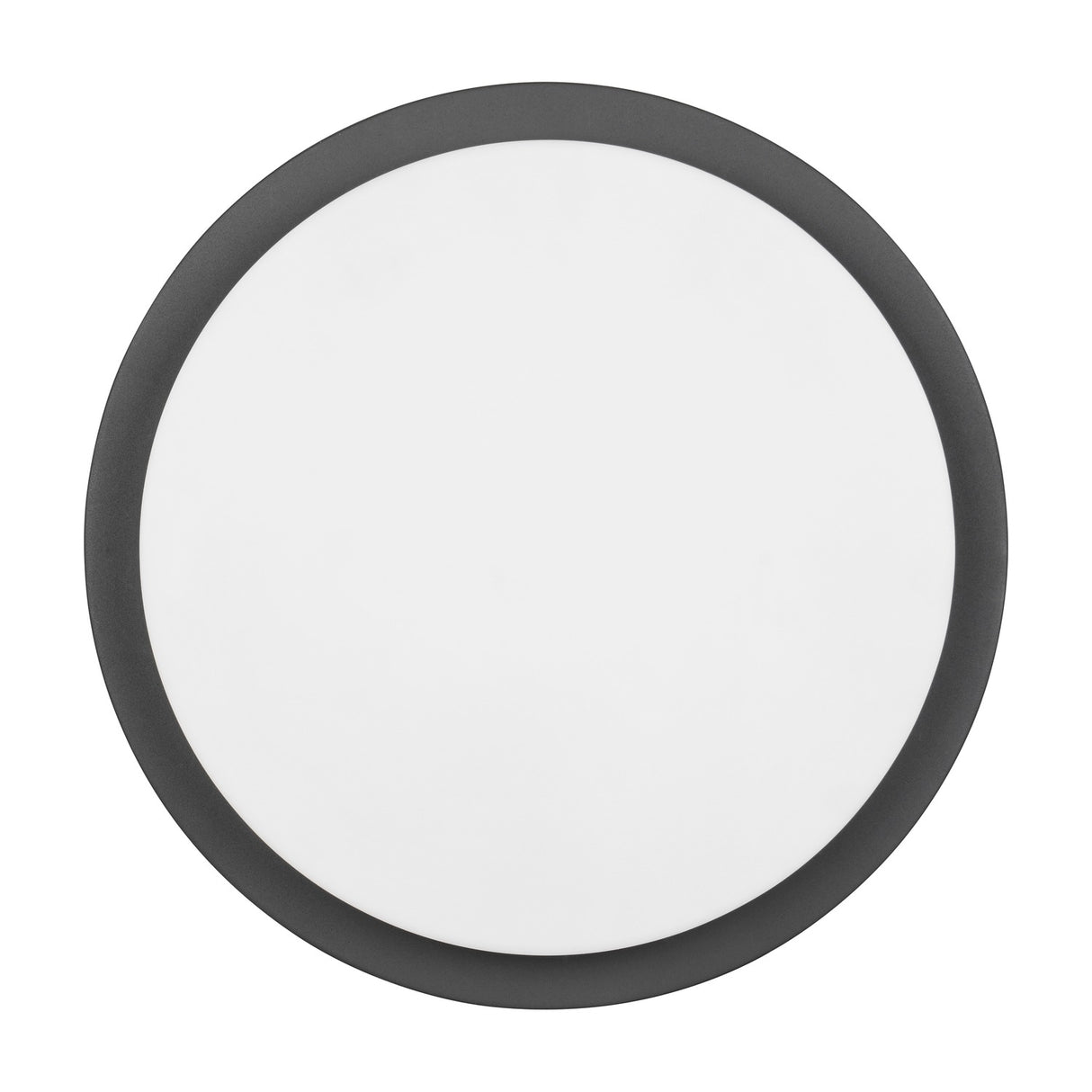 Bermejo LED Glass PIR Ceiling Light – Anthracite