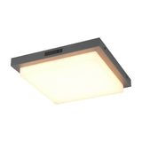 Bermejo LED Square PIR Ceiling Light – Anthracite