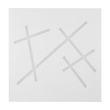 Snip 4 Light LED Square Ceiling Light – Matt White