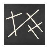 Snip LED Remote Control Square Ceiling Light – Matt Black