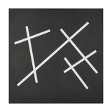 Snip LED Remote Control Square Ceiling Light – Matt Black