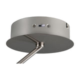 Dios LED Circular Ceiling Light – Satin Nickel