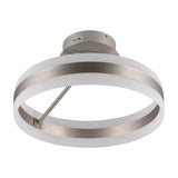 Dios LED Circular Ceiling Light – Satin Nickel