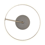 Dios LED Circular Ceiling Light – Satin Nickel