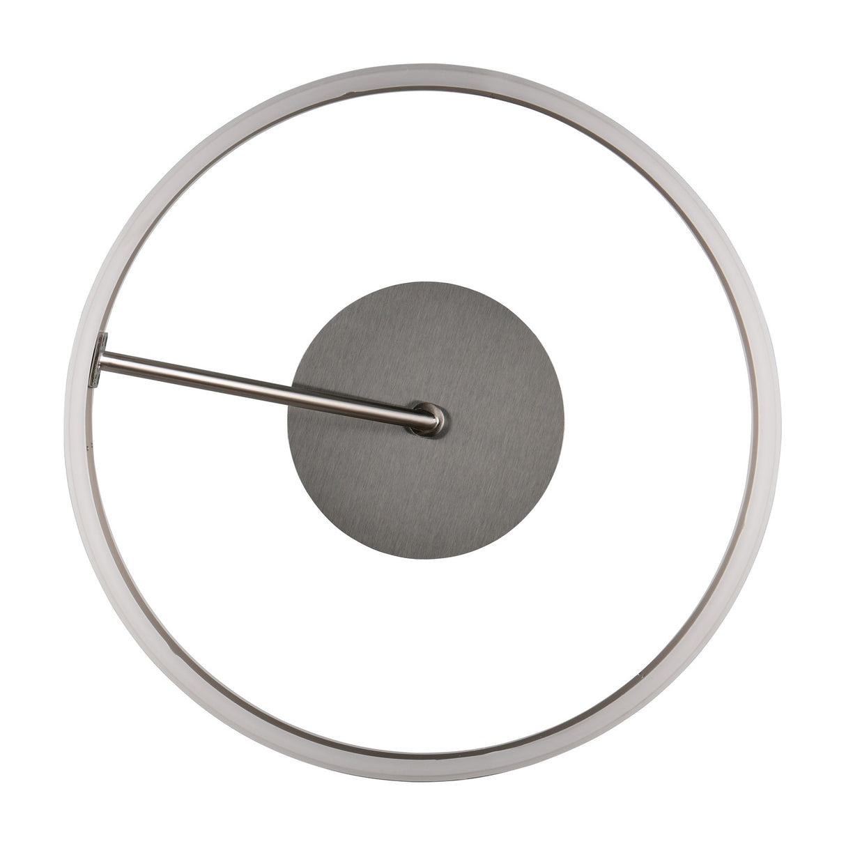 Dios LED Circular Ceiling Light – Satin Nickel