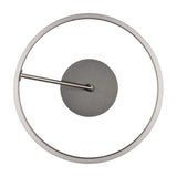 Dios LED Circular Ceiling Light – Satin Nickel