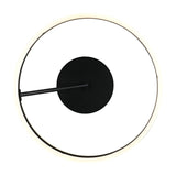 Dios LED Circular Ceiling Light – Matt Black