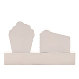 Sweeter Than Sugar Cake and Cupcake Wooden Plaque - White