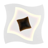 Klint LED Remote Control Square Ceiling Light – Matt White