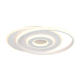 Nazar LED Round Ceiling Light – Matt White