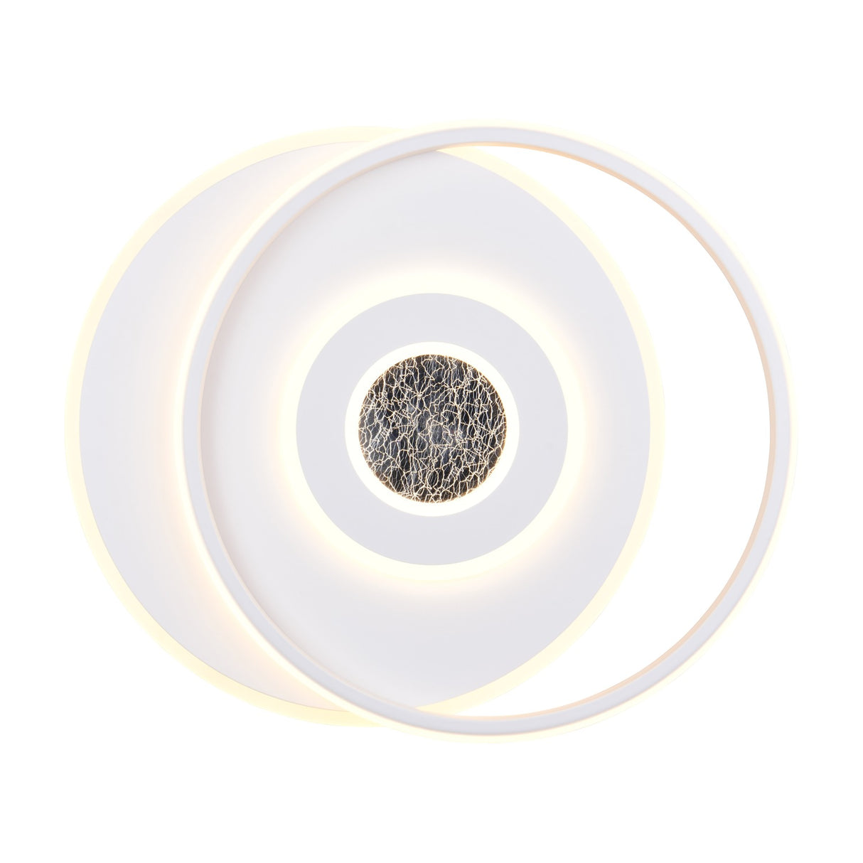 Nazar LED Round Ceiling Light – Matt White