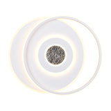 Nazar LED Round Ceiling Light – Matt White