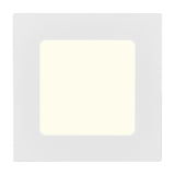 Kibo LED Square Downlight – Matt White