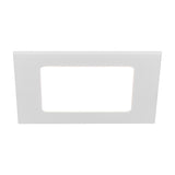 Kibo LED Square Downlight – Matt White