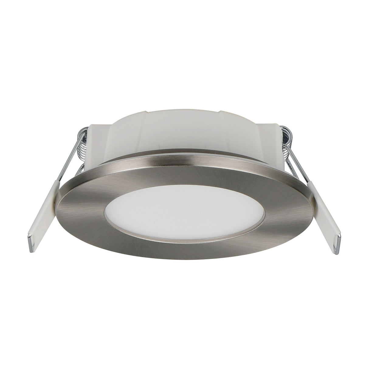 Himal LED Ground Light – Satin Nickel