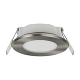 Himal LED Ground Light – Satin Nickel