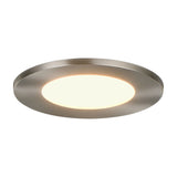 Himal LED Ground Light – Satin Nickel