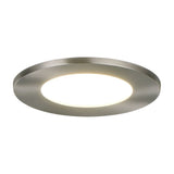 Himal LED Ground Light – Satin Nickel