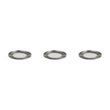 Himal 3 Light LED Ground Light – Satin Nickel