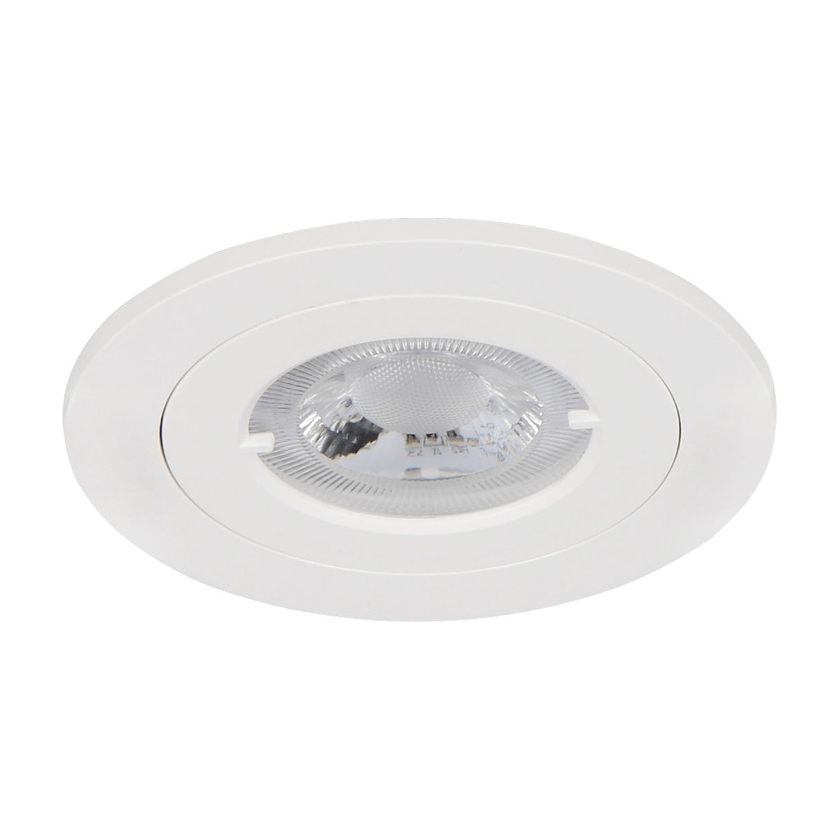Lamont LED Warm White Ground Light – Matt White