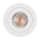 Lamont LED Warm White Ground Light – Matt White