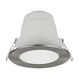 Virunga LED Ground Light – Satin Nickel