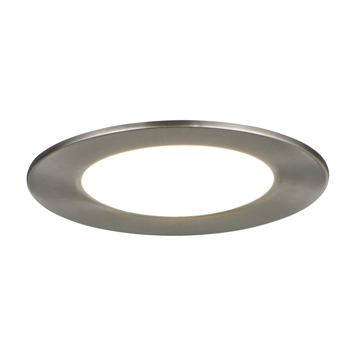 Virunga LED Ground Light – Satin Nickel