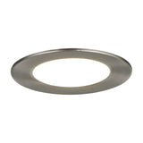 Virunga LED Ground Light – Satin Nickel