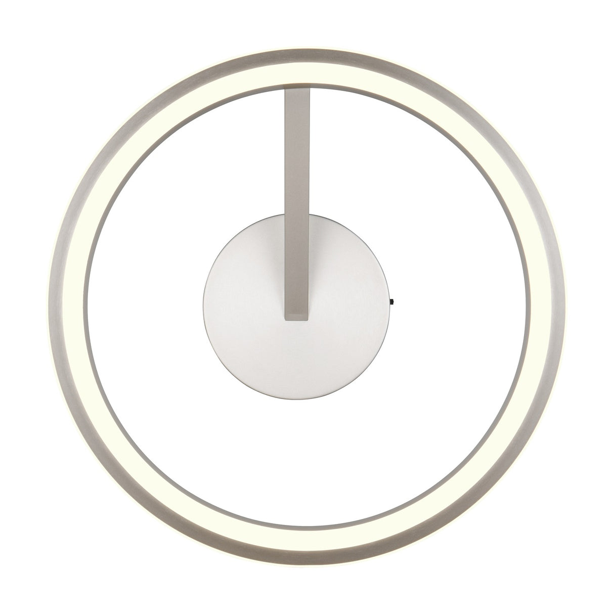 Amador LED Circular Ceiling Light – Satin Nickel