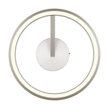 Amador LED Circular Ceiling Light – Satin Nickel