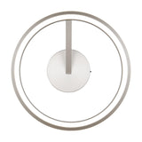 Amador LED Circular Ceiling Light – Satin Nickel