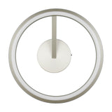Amador LED Circular Ceiling Light – Satin Nickel