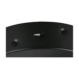 Amador LED Circular Ceiling Light – Matt Black