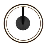 Amador LED Circular Ceiling Light – Matt Black