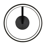 Amador LED Circular Ceiling Light – Matt Black