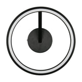 Amador LED Circular Ceiling Light – Matt Black
