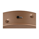 Amador LED Circular Ceiling Light – Coffee