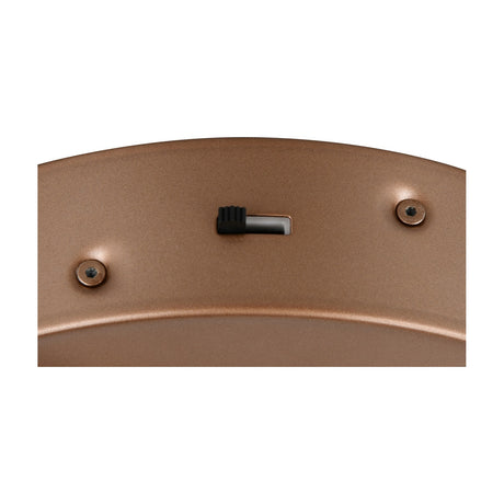 Amador LED Circular Ceiling Light – Coffee