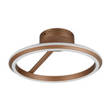 Amador LED Circular Ceiling Light – Coffee
