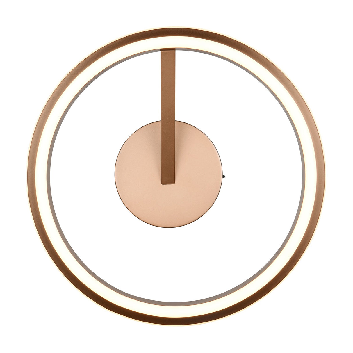 Amador LED Circular Ceiling Light – Coffee