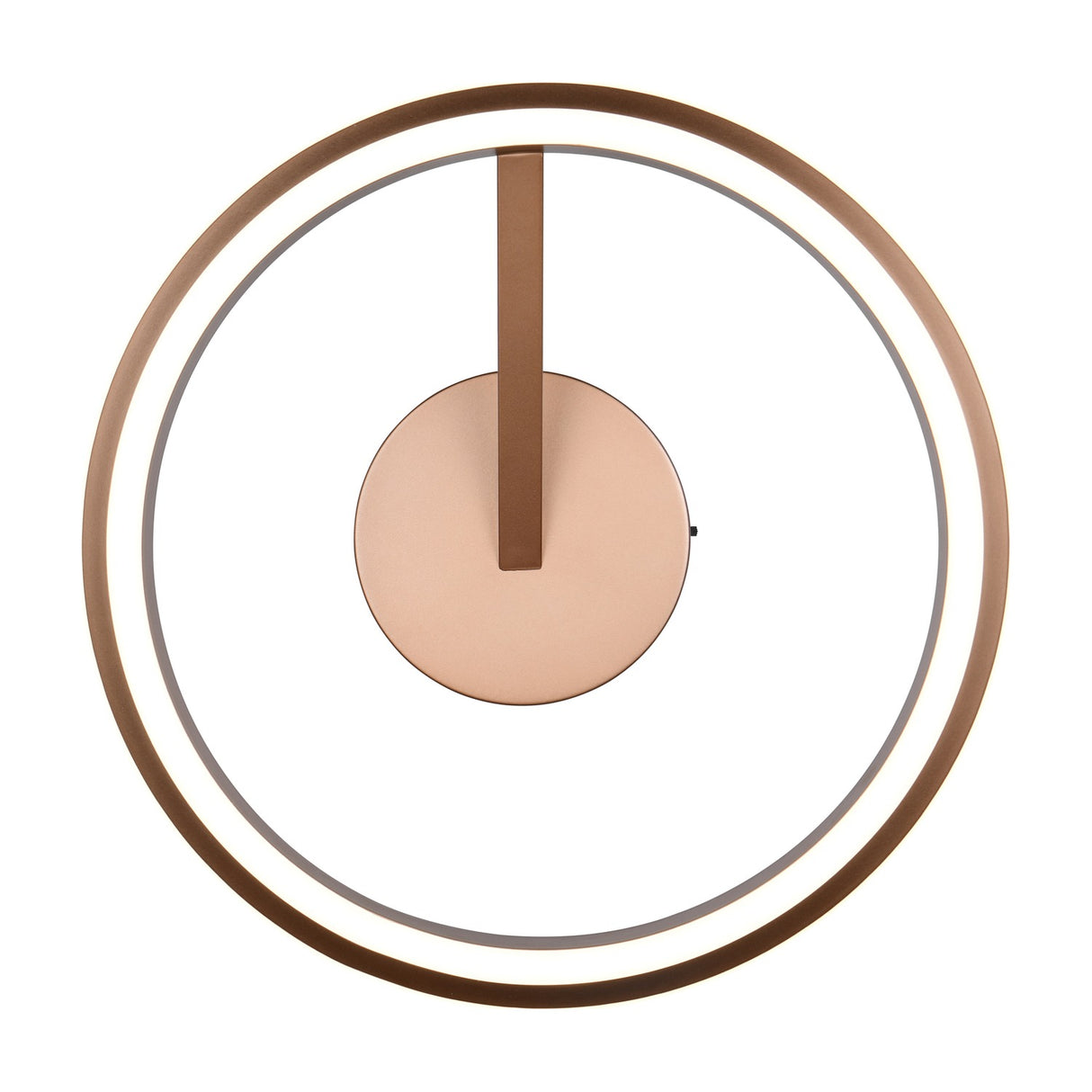 Amador LED Circular Ceiling Light – Coffee