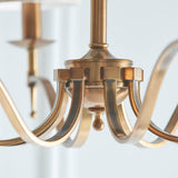 Ambledale 8 Light Pendant - Antique Brass
